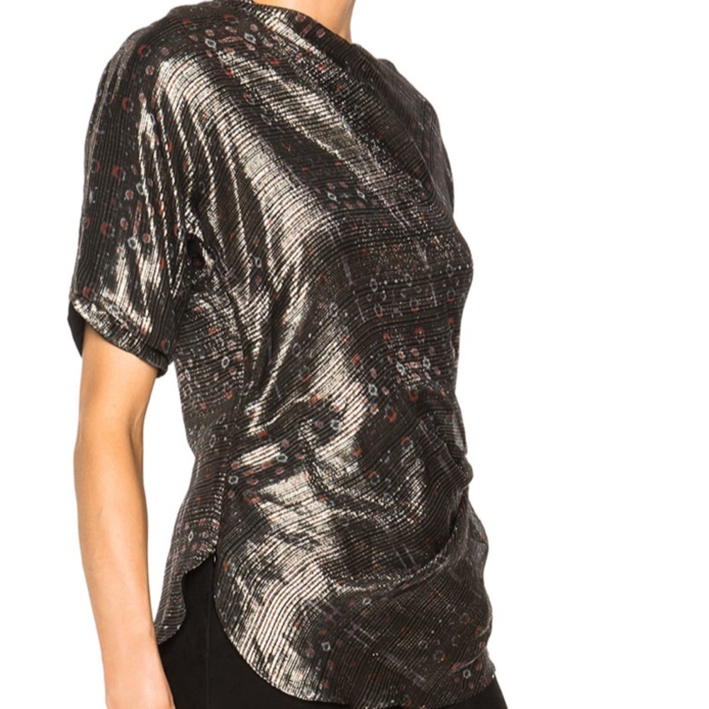 Isabel Marant Louna Shiny Top. Like New - image 7